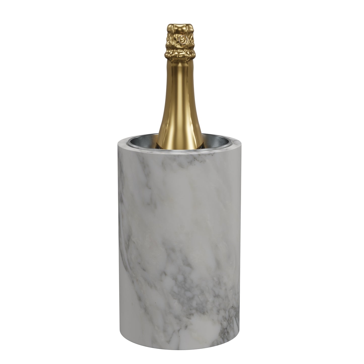 VINBAXO - Marmor Weinkühler - weiß